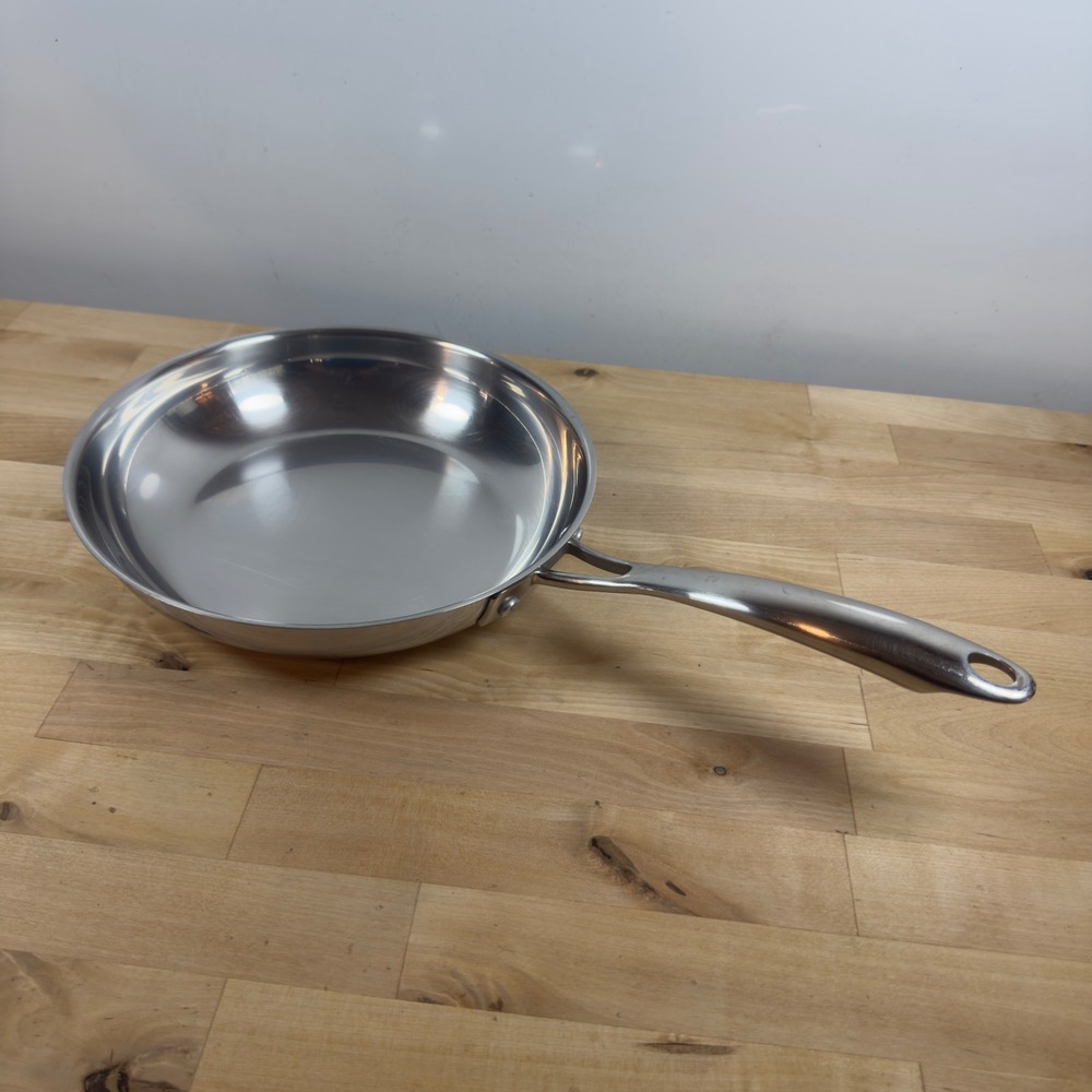 KitchenAid WQ528 10in 25cm Stainless Steel Frying Pan Induction Skillet Silver